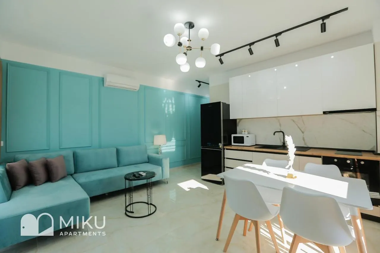 Miku Apartment - Bright 1 Bedroom Apartment At Olympic Residence Tirana Albania