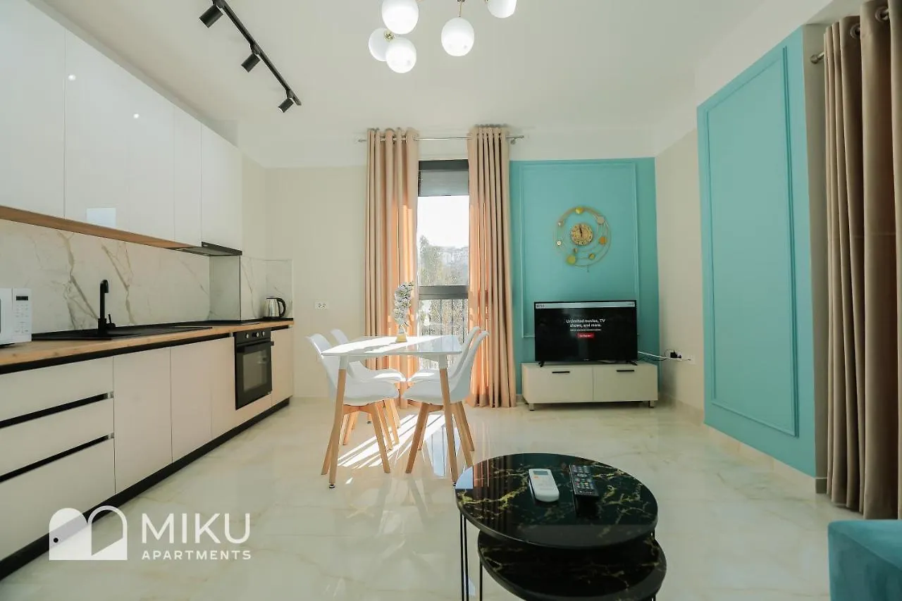 Miku Apartment - Bright 1 Bedroom Apartment At Olympic Residence Tirana