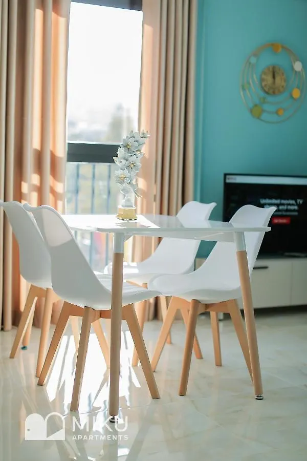 Miku Apartment - Bright 1 Bedroom Apartment At Olympic Residence Tirana